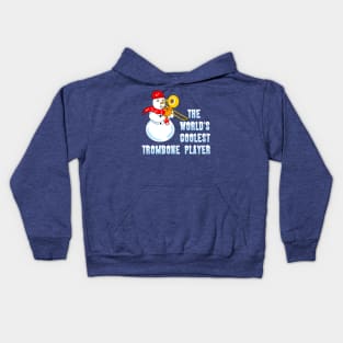 Coolest Trombone Player Kids Hoodie